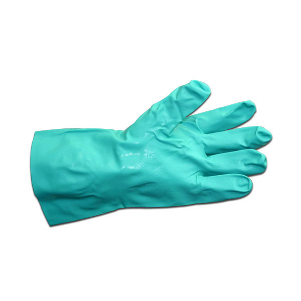 A high performance glove with outstanding strength and chemical resistance. Using a tough nitrile compound, Sol-Vex  gloves wear longer and offer better protection than other chemical resistant gloves. These gloves won't weaken or swell like rubber or neoprene in solvents and don't promote contact dermatitis as some nitrile and many latex gloves do.