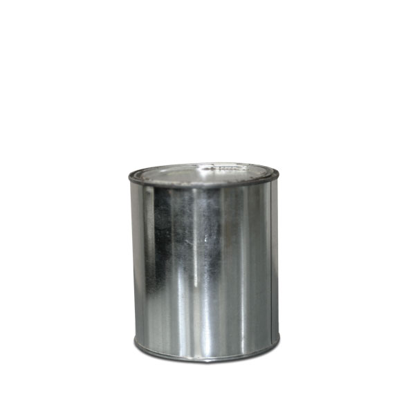 EACH -  QT METAL CAN W/PRESS ON LID image