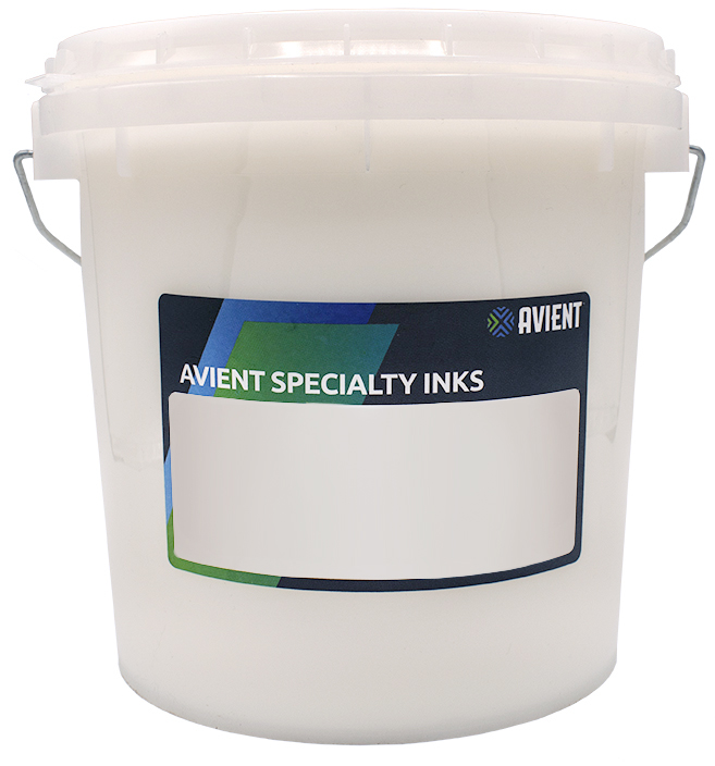 Avient™ Specialty Inks HUGGER CATALYST is an additive used to increase the adhesion of plastisol inks to nylon and other tightly woven materials.