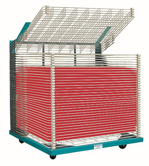 EACH -  STEEL DRYING RACK 31"X48" 40 SHELF image