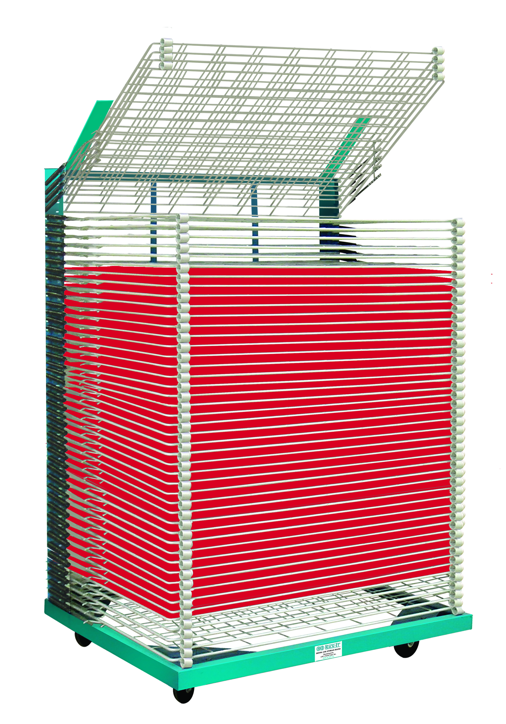 EACH -  STEEL DRYING RACK 31"X48" 50 SHELF image