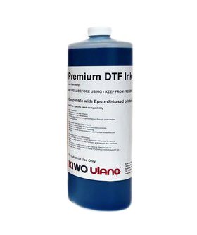 1LTR -  KIWO PREMIUM DTF INK CYAN 1 LITER image