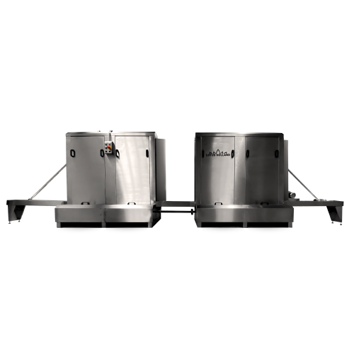 The Textile Superior four-chamber unit is a versatile solution designed for shop owners seeking efficiency and superior performance. It offers dual functionality, providing all the premium advantages of our classic EVO Compact-plus more! The first two chambers effectively remove ink, giving you the option to reclaim the screen for another print job or proceed to the final two chambers for complete emulsion removal. With two separate high-pressure units, the Textile Superior offers maximum efficiency and ensures consistently outstanding cleaning results, delivering a spotless screen every time.