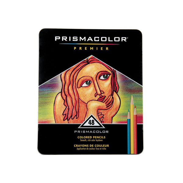 EACH -  PRISMACOLOR PENCILS 48 COLOR SET image