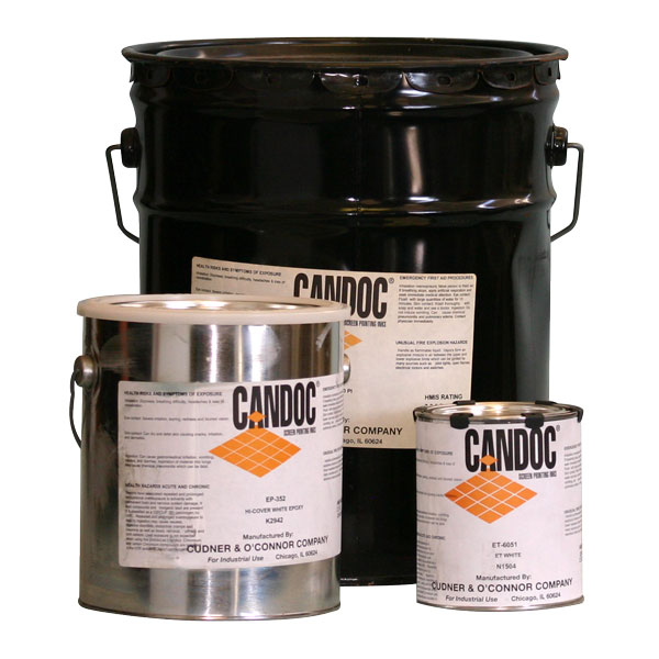 <p> <h3> 1-PART BAKING EPOXY</h3> The EP Series ink was formulated for name plates, and for the decorative printing of appliance and industrial machine panels, automotive parts, jewelry, and cooking utensils.  It  is a high-gloss ink with a hard and durable finish.  The EP Series ink is a single pot system and has short baking schedules. Will not air dry.</p>