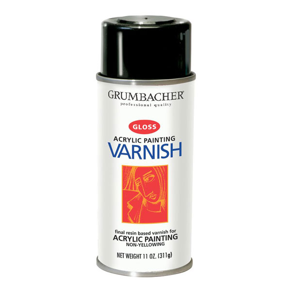 These acrylic varnishes are made from non-yellowing acrylic resin suspended in mild solvent. They are crystal clear when  dry, and form a solid, non-porous film. Being of a re-soluble nature, these varnishes can be removed, even after many years, with mineral spirits or turpentine. For use over oil, acrylic, casein, or Magna paints.