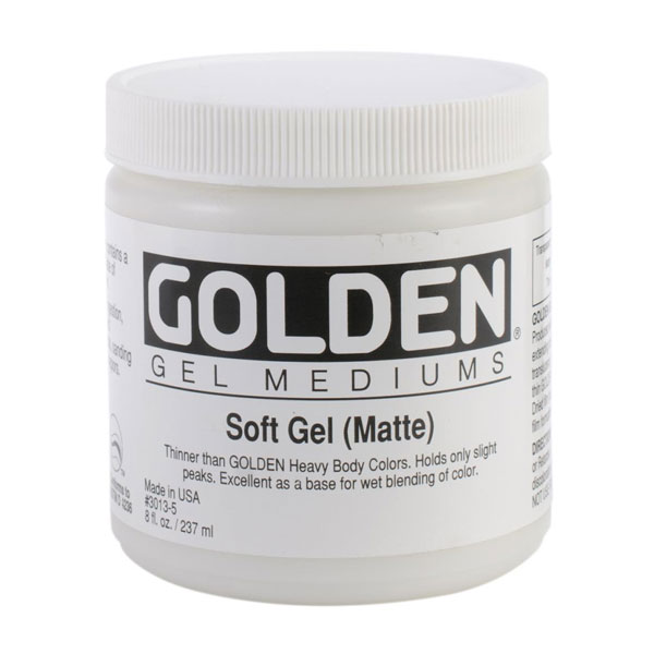 8 OZ -  GLDN ACR SOFT MATTE GEL image