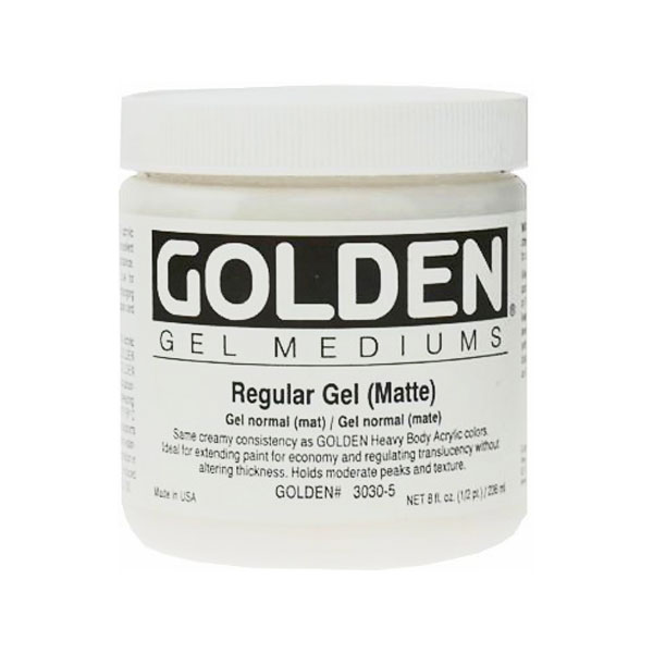 8 OZ -  GLDN ACR REGULAR MATTE GEL image