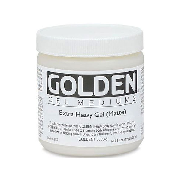 8 OZ -  GLDN ACR HEAVY MATTE GEL image