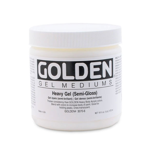 8 OZ -  GLDN ACR HEAVY SEMI-GLOSS GEL image