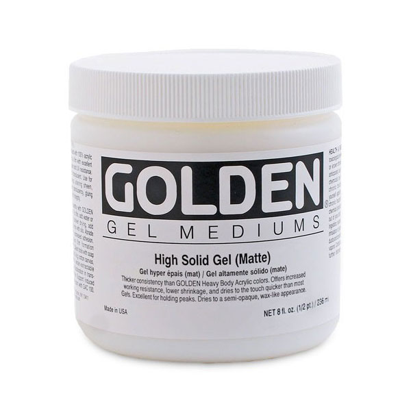 8 OZ -  GLDN ACR HI SOLID MATTE GEL image