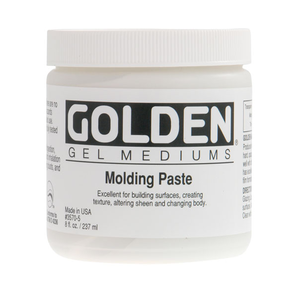 Extra Heavy Molding Paste - Golden - Acrylic Medium