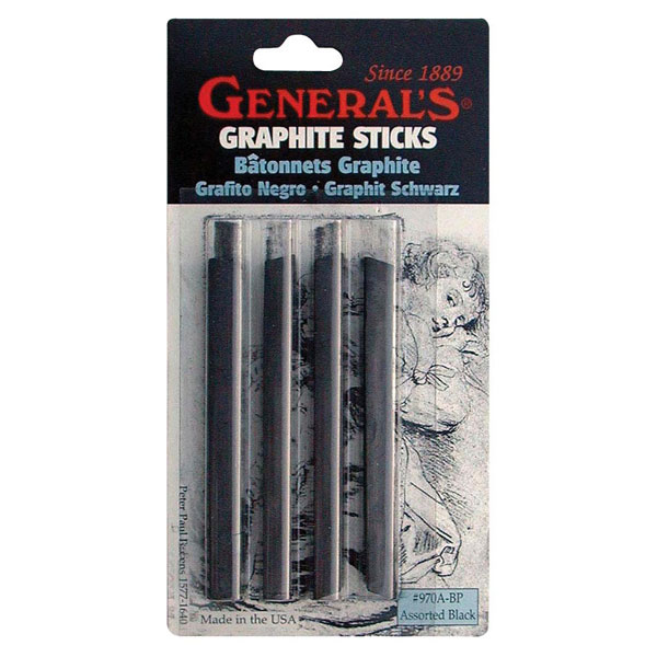 EACH -  COMPRESSED GRAPHITE STICKS CARDED image