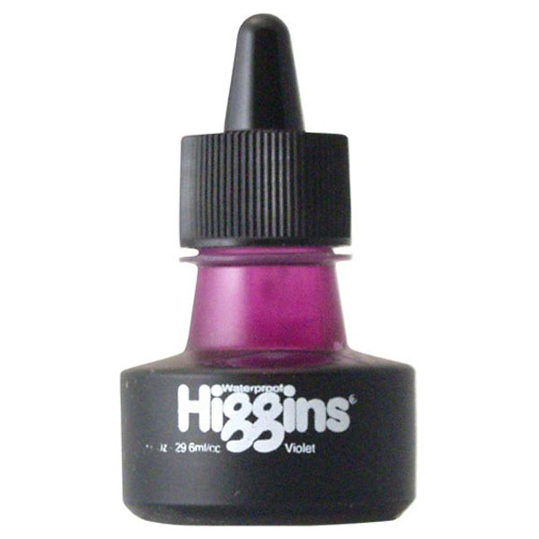 EACH -  HIGGINS VIOLET INK 1 OZ image