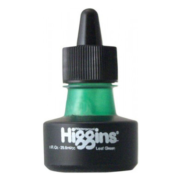 EACH -  HIGGINS LEAF GRN INK 1 OZ image