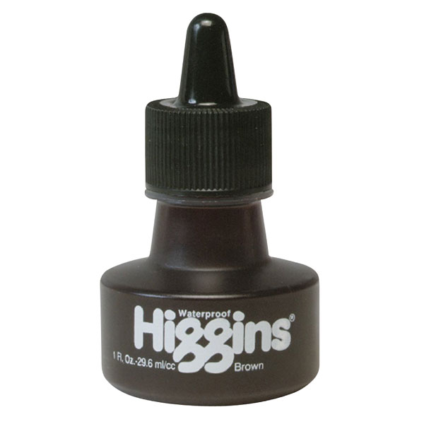 EACH -  HIGGINS BROWN INK 1 OZ image