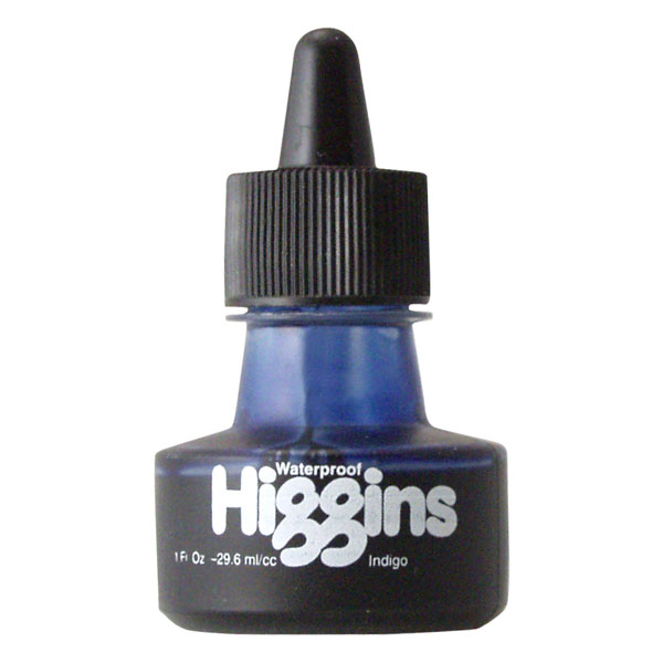 EACH -  HIGGINS INDIGO INK 1 OZ image