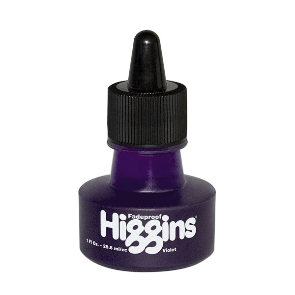 1 OZ -  HIGGINS PIGMENTED VIOLET image