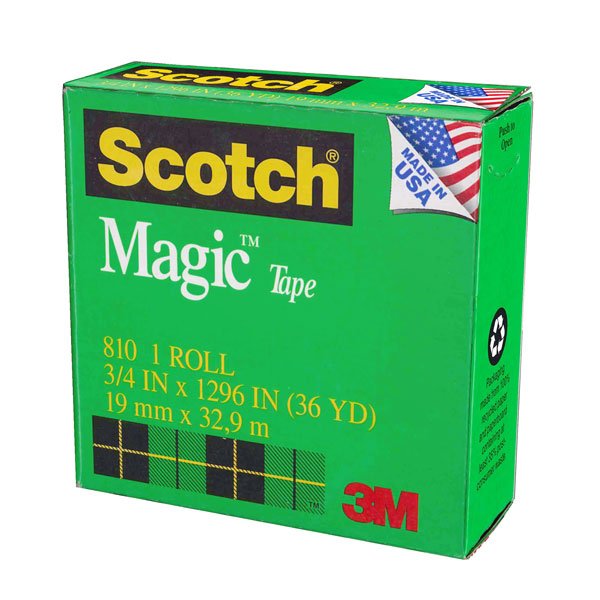 ROLL -  1/2" MAGIC TAPE 1296" (1" CORE) image