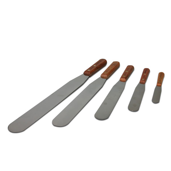 Especially useful in mixing colors and in cleaning paint cans. Special stainless steel blade, expertly tempered to proper degree of flexibility. Hardwood handle.