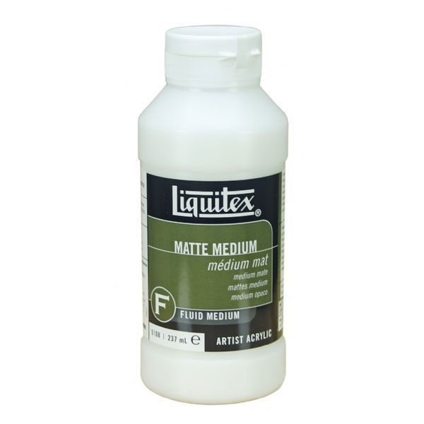 8 OZ -  LIQUITEX MATTE MED 8 OZ image