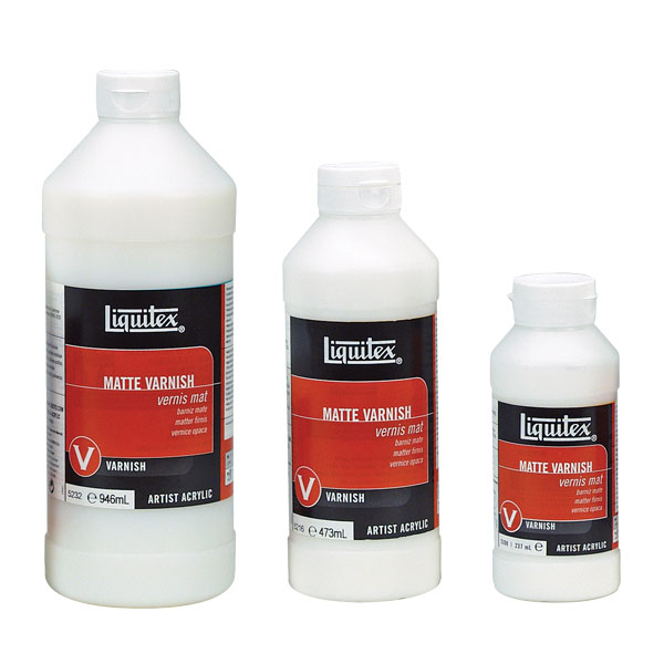 <p>Low viscosity, fluid. Translucent when wet, clear when dry. 100% acrylic polymer varnish. Water soluble when wet. Good chemical and water resistance. Dry to a non-tacky, hard, flexible surface that is resistant to dirt retention. Resists discoloring due to humidity, heat and ultraviolet light. Depending upon substrate, allows moisture to pass through. Not for use over oil paint. Protects acrylic color from harsh elements. Hard, archival, non-yellowing and water  resistant when dry. For interior and exterior use.</p>