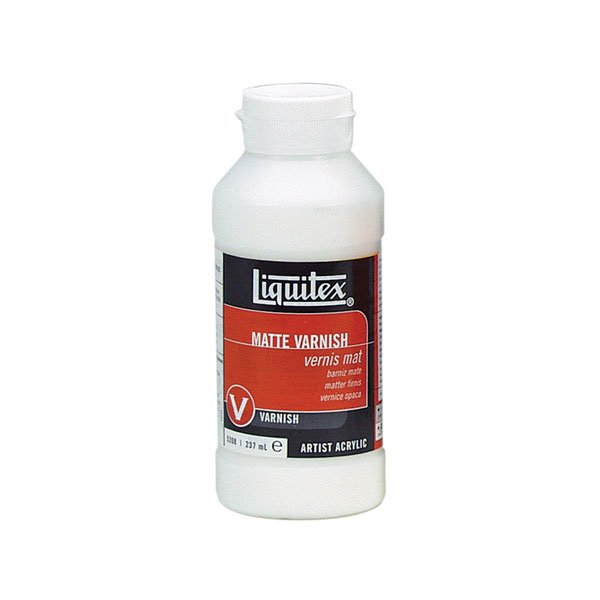 8 OZ -  LIQUITEX MATTE VARN 8 OZ image