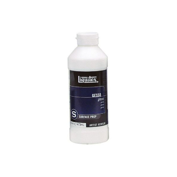  Liquitex Professional Gesso Surface Prep Medium, 473ml (16-oz),  White