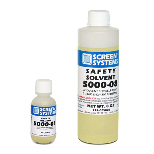 This unusual, exotic product debonds almost any adhesive within a few seconds. It can be used on skin, frames or fabric to remove unwanted adhesive. It is recomended that a quanity of Safety Solvent be kept on hand to dissolve cured adhesive.