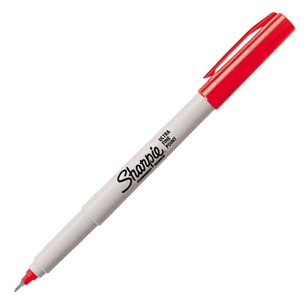 EACH -  SHARPIE ULTRA FINE RED image