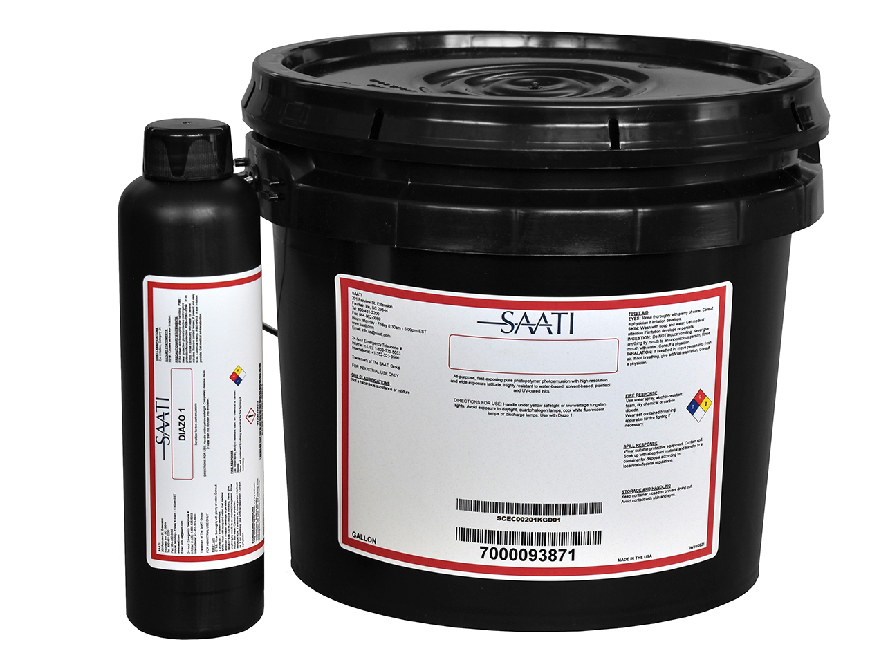 GAL -  SAATI GRAPHIC HU DUAL CURE EMULSION image