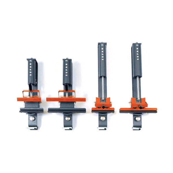 <p>The SEFAR 2 clamps are an economical stretching system - robust enough for standard stretching demands on small to medium format frames. The SEFAR 2 has easy-to-use loading mechanisms that have "progressive-clamping force" that prevent mesh from slipping out at high-tensions.</p>