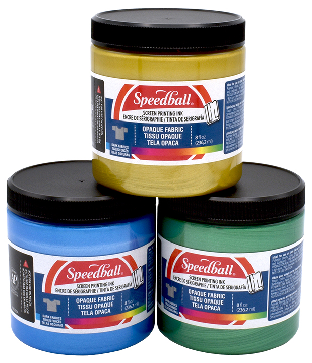 8 OZ -  OPAQUE SCREEN INK EMERALD image