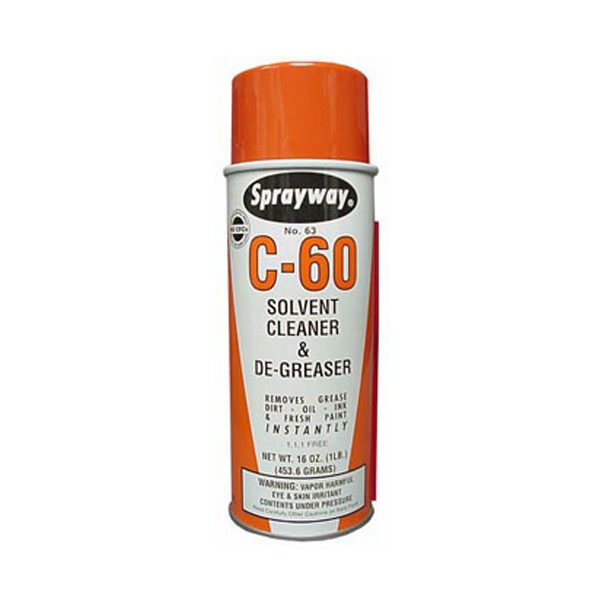 EACH -  C-60 SPRAYWAY SOLV CLEANR image