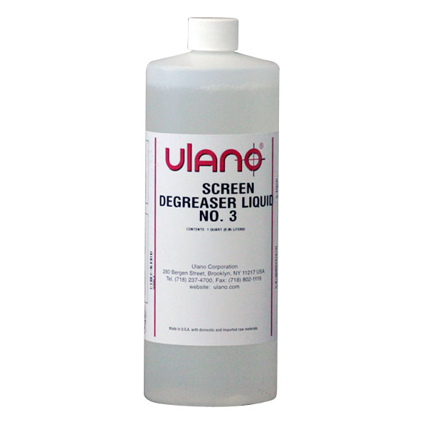 QT -  ULANO #3 SCREEN DEGREASER image