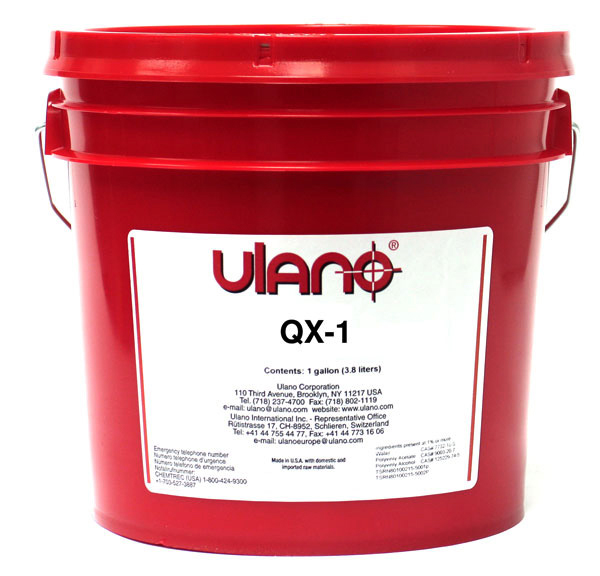 QX-1 is a one pot (no mixing) SBQ sensitized dual cure hybrid that combines the convenience, exposure speed, and shelf life of pure photopolymer emulsions with the durability, versatility, and imaging properties of dual-cure emulsions. QX-1 features wide exposure latitude, very easy decoating, and superb printing performance under high and low humidity conditions. This blue-green emulsion is fast drying and is unaffected by hot solvents.